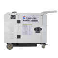 Excalibur Hot Sale a ar resfriado Cilindro único 5.5kva Silent Small Diesel Gerator Inversor com preço barato